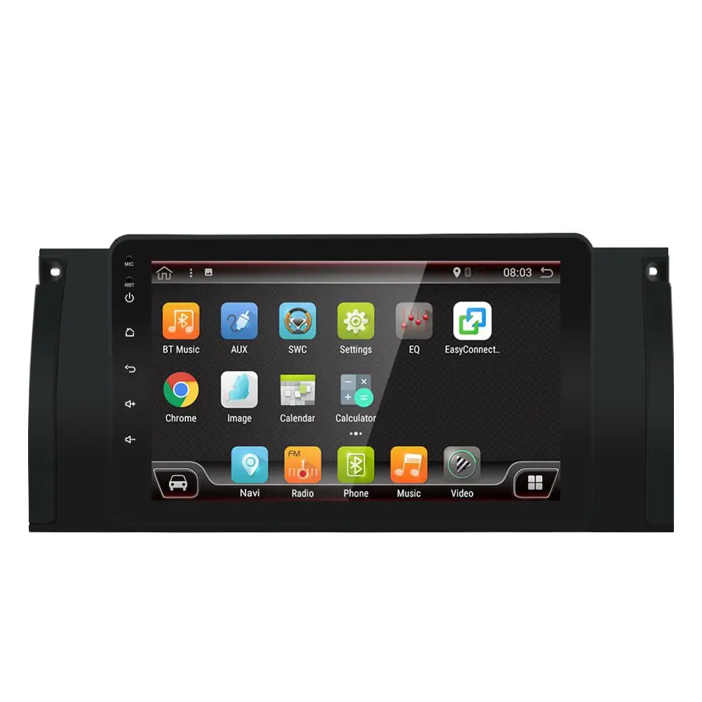  Bosion 1Din Android 9 Auto Radio For BMW/E39/X5/E53 Quad/Octa Core RAM 4GB ROM 64GB GPS Car Multime