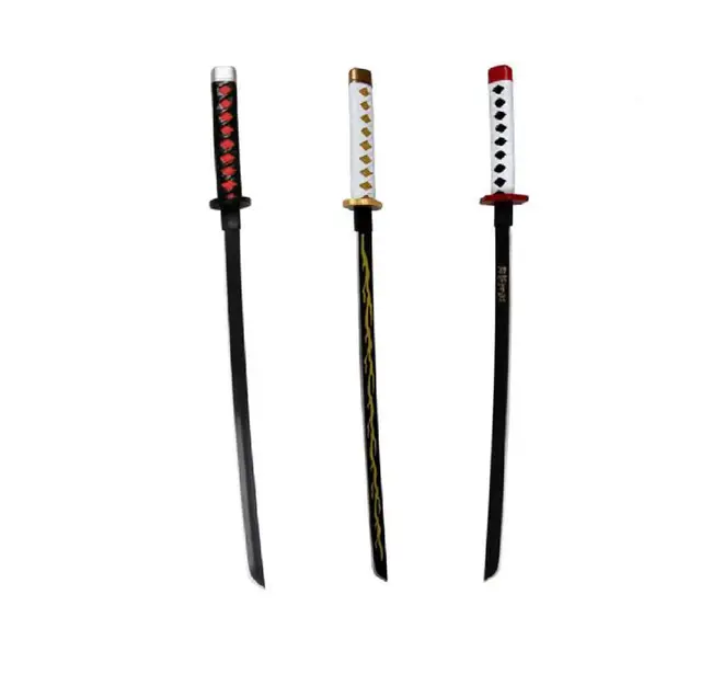 New Demon Slayer Sword Mini PU Knife Manga Demon Slayer PropTomioka Yoshio Cosplay Ninja Safe Katana Weapon Toys for Children 5