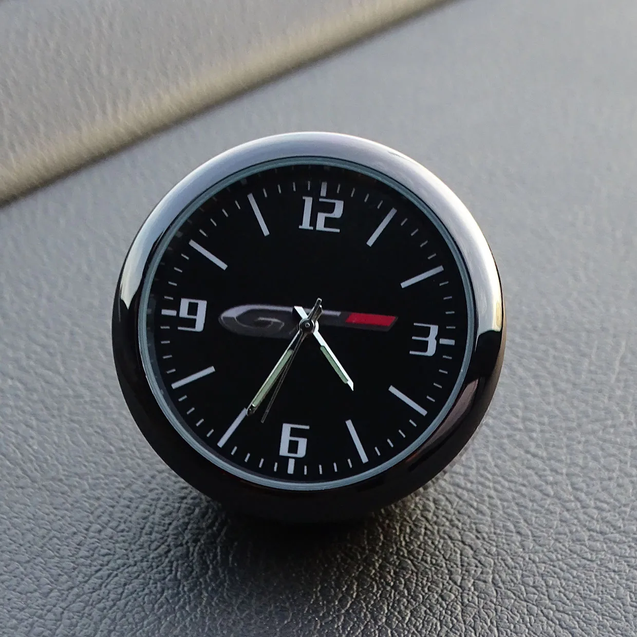 Orologio Da Cruscotto Per Auto Universale - Nero, Luminoso, Con Clip Per Ventilazione - Foto 6