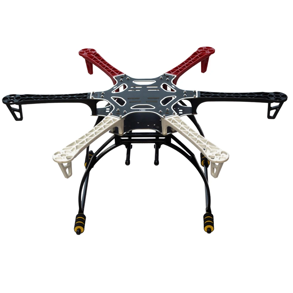 

Hot 1set FPV F550 Hexa Frame Arm HexaCopter PCB with Landing Gear Gimbal Protector Battery Plate for Flamewheel F550 HJ550 Quadc
