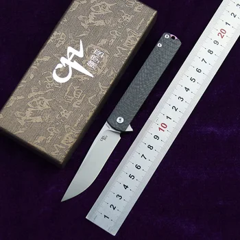 

New CH3513S folding knife M390 blade carbon fiber handle tactics camping hunting fishing trekking pocket fruit knives EDC tools