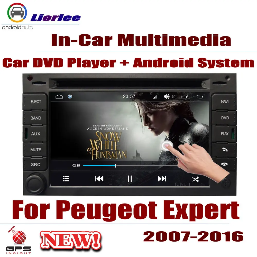 Для Peugeot Expert 2007 2016 автомобильный Android плеер DVD GPS навигационная система HD экран