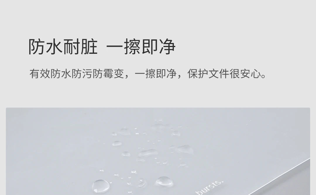 Xiaomi Mijia Youpin Fizz Пряжка типа A4 сумка для файлов(шесть упаковок) помощник по классификации документов