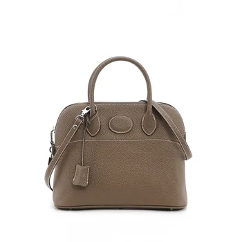 

Hot sale 2020 new lychee pattern cowhide shoulder bag handbags shell bag hand bag Baolai bag