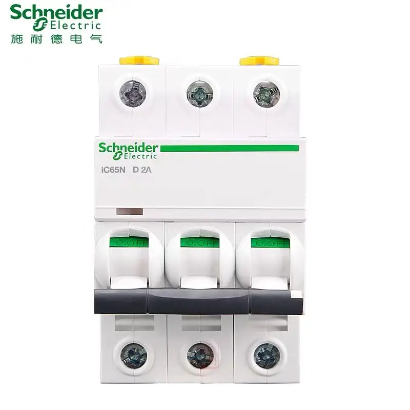 Schneider electric Мини выключатель iC65H 3p D Тип 1A - 63A 10kA MCB A9F29301-A9F29363 | Обустройство дома