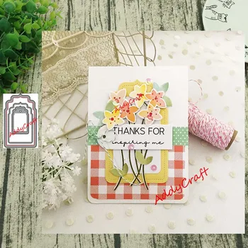 

Metal Cutting dies charming tags Die Cut Scrapbooking Paper Craft Handmade Card Punch Art Cutter Decorative Stencil