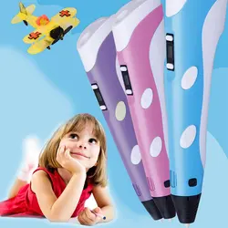 Stylo magique 3D pour dessin, impression, meilleur pour enfants, avec Filament ABS, 1.75mm, cadeau d'anniversaire, de noël 