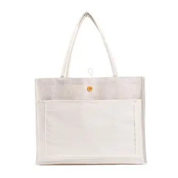 

Reusable Large Capaciyt Tote Shopping Bag Grocery Storage Pouch Organizer