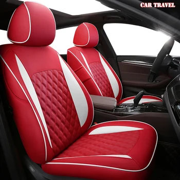

CARTRAVEL Custom leather car seat cover For nissan qashqai j10 almera n16 note x-trail t31 patrol y61 teana j31 car-style