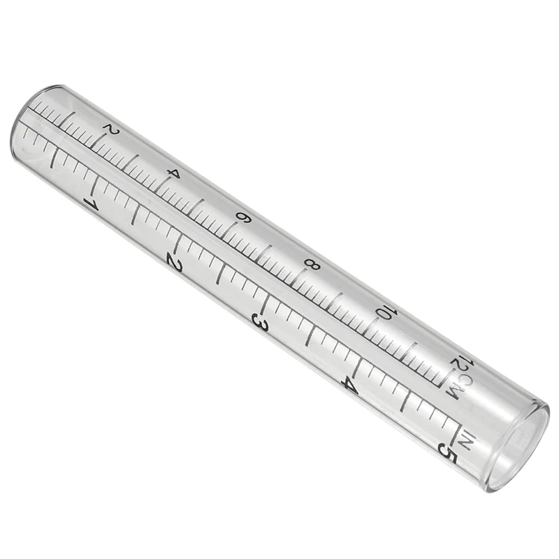 Tube Pluviomètre En Verre - Capacité 5 Pouces, Lot De 2 - Pour Jardin Et Cour - 2