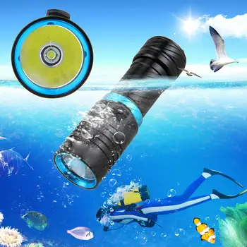 

Waterproof Underwater T6 LED Outdoor Diving Snorkeling Flashlight Torch Light New Chic