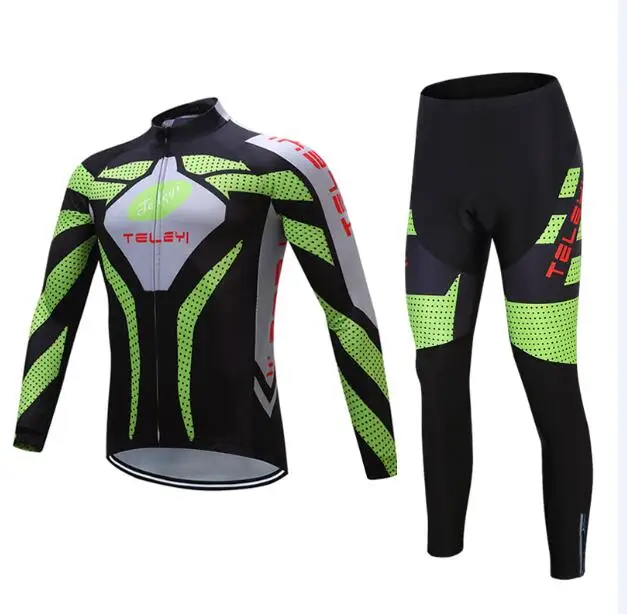 Jersey and Pants Pro велосипедная одежда Зимний комплект для мужчин термо флис велосипед Джерси теплый велосипед одежда спортивный костюм командное платье мужская форма комплект - Цвет: Jersey and Pants