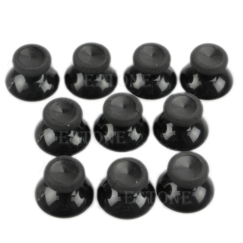 10 шт. сменный аналоговый Thumbstick Thumb Stick для контроллера черный