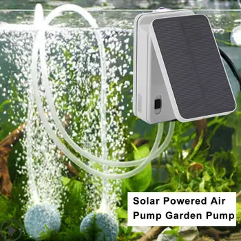 

Solar DC Charging Oxygenator Water Oxygen Pump Pond Aerator Aquarium Air Fish Tank Air Pump Pond Air Pump