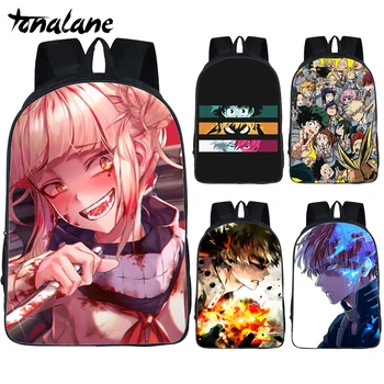 

Boku No Hero Academia Backpack School Bags for Teenagers Boys Girls Laptop Backpack Bakugou Deku Shoto Himiko Travel Bags
