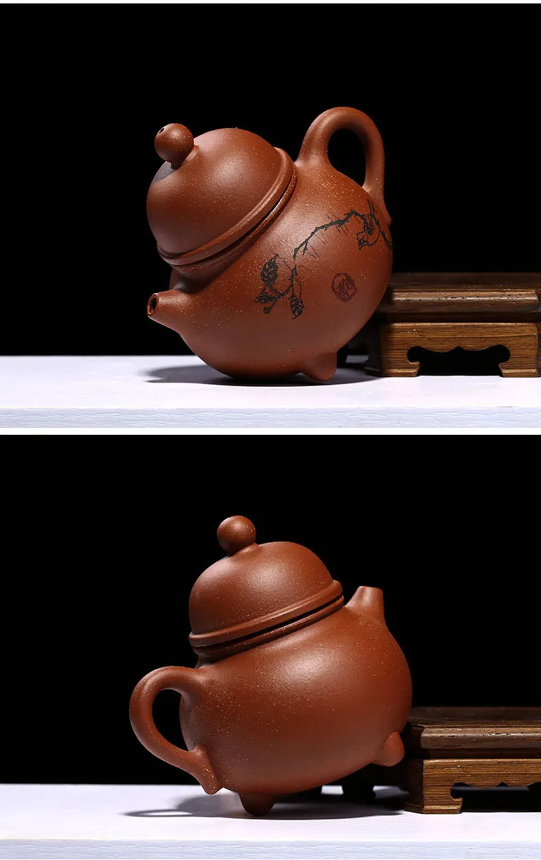 Chinese Porcelain Teapots Clay Teapot Beautiful Tea Set Zisha Tea Pot 195ml Handmade Tea Pot New Arrived Safe Packaging