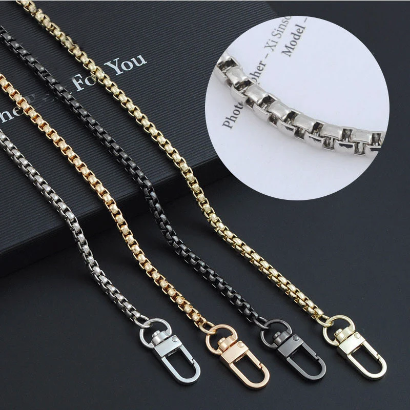 

Metal Bag Chain Women's Shoulder Messenger Bag Belt Strap DIY Replacement Lady Metal Purse Strap Chain Hardware Accessories