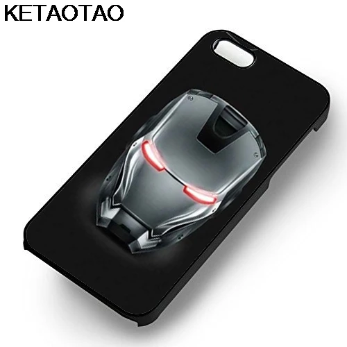 Небесно-голубой KETAOTAO Железный человек DC комикс стиль для iPhone 4 5S 6S 7 8 Plus X XR XS MAX для samsung черный мягкий чехол для телефона резиновый силиконовый - Цвет: Небесно-голубой