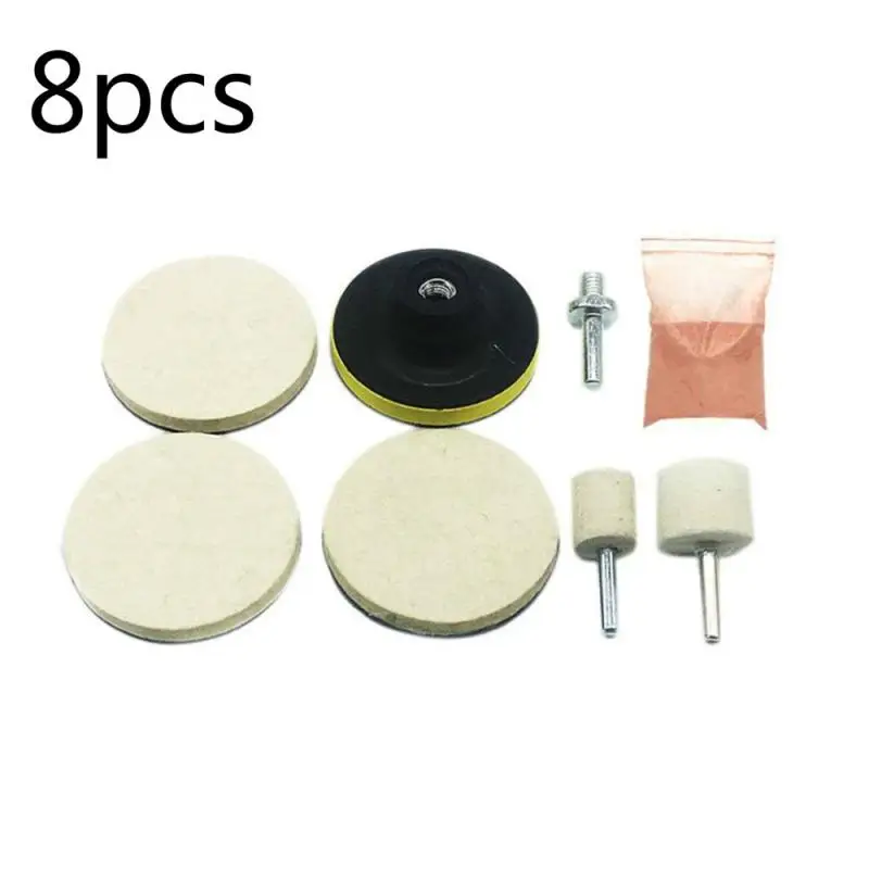 8pcs Car Windscreen Polishing Kit Practical Auto Windows Scratch Remover Glass Repair Tool | Инструменты