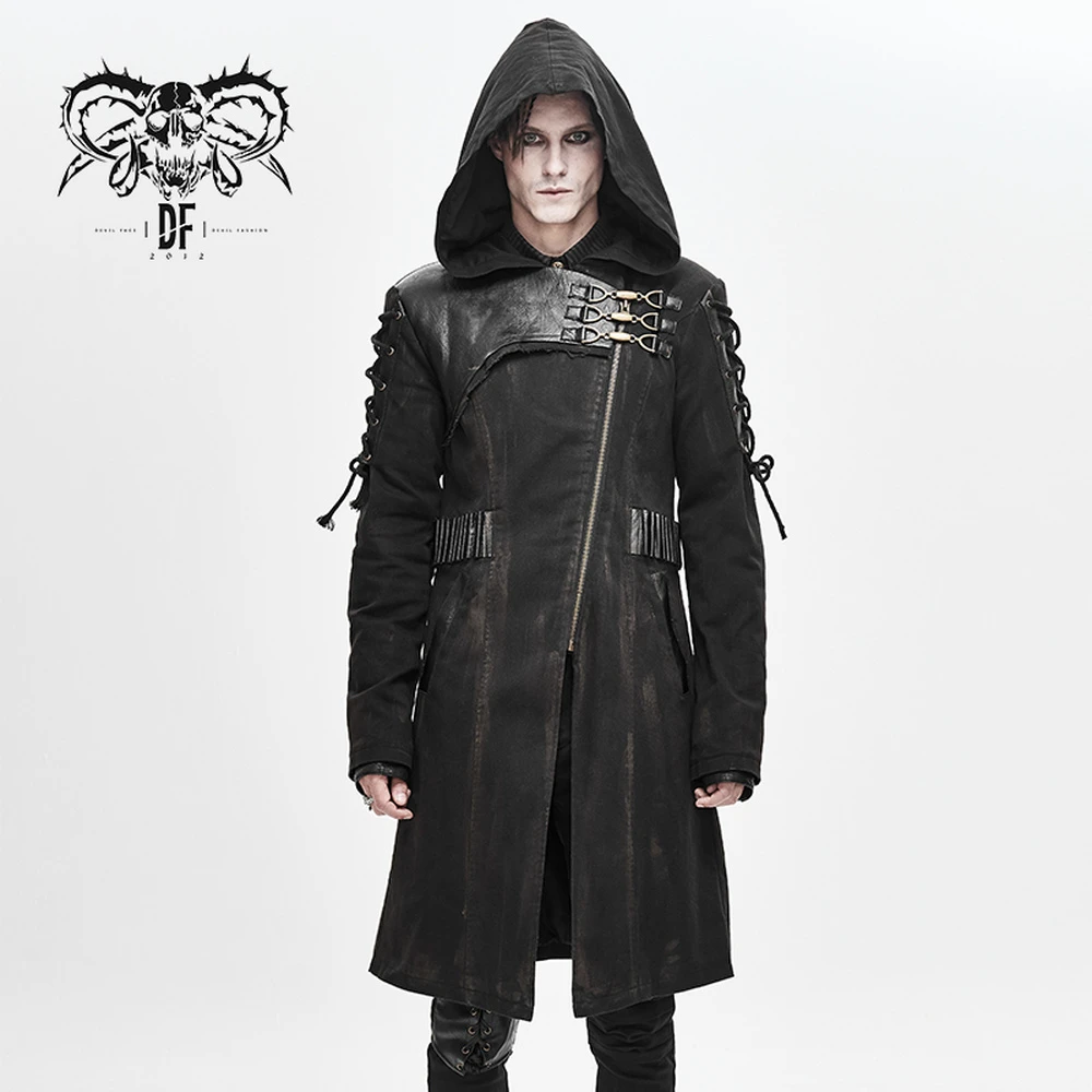 デビルファッションメンズスチームパンクパーカーカーディガンコートパンクレトロスリムフィット長袖ジャケット トレンチ Aliexpress デビルファッションメンズスチームパンクパーカーカーディガンコートパンクレトロスリムフィット長袖ジャケット トレンチ Aliexpress