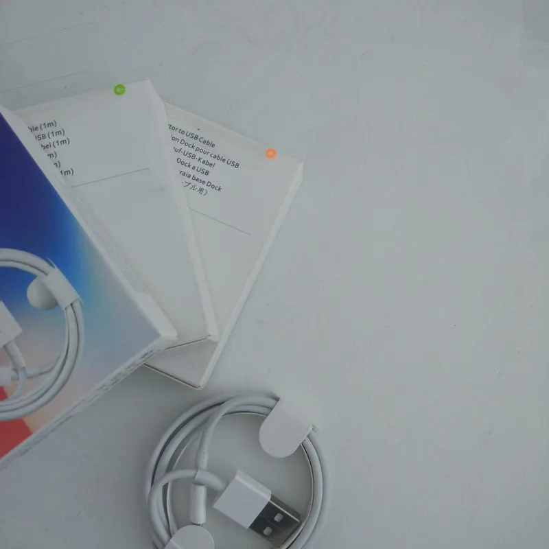 

10pcs/lot OD:3.0mm 1m/3ft USB Data Sync Charger Charging Cable Aluminum foil Chargeur For iphone 8 7 6s 5 plus X USB Data Line