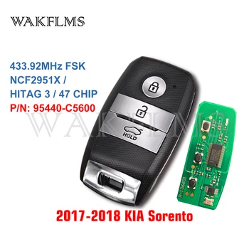 

For KIA Sorento 2017 2018 Keyless Go Smart Remote Car Key Fob 433MHz ID47 95440-C5600 95440C5600