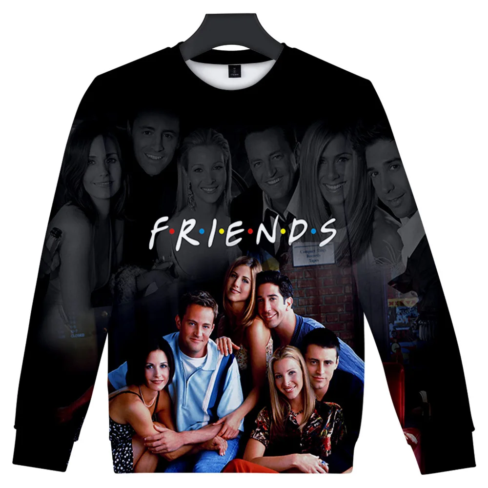 

FRIENDS 3D Printed Hoodies Sweatshirts Women TV Show I'll Be There for You Hoodie Sweatshirt Fashion Harajuku Tracksuit Tops