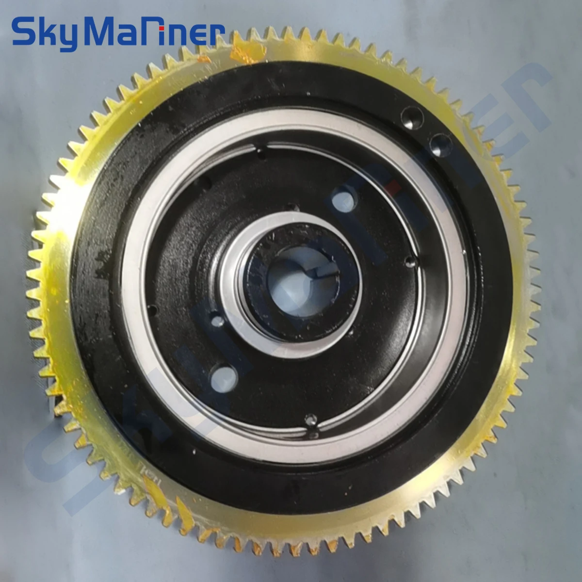 66T-85550 Электрический пусковой маховик для подвесного мотора Yamaha 2T E40X 40XMH Rator Parsun Hidea