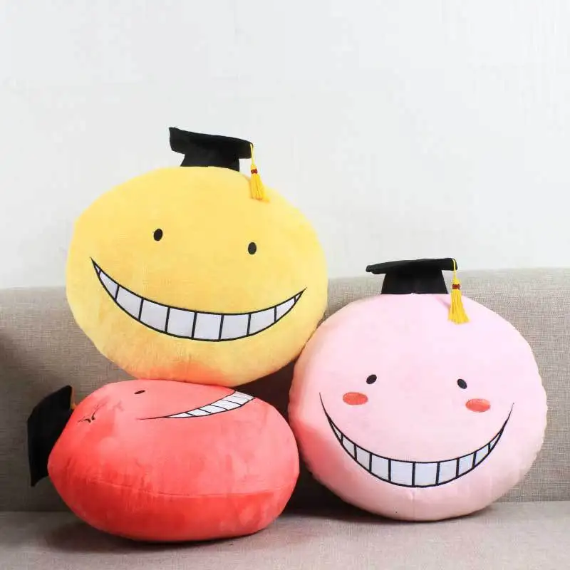 30 см японского аниме класса убийц Мягкие плюшевые игрушки Korosensei плюшевая задняя Подушка украшения подарки для детей