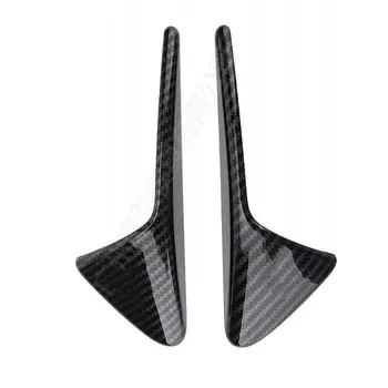 

For Tesla model 3 side camera Carbon fiber pattern protection cover 2PCs 18-19