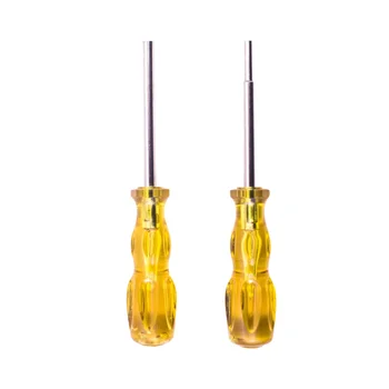 

2 Pcs Disassemble Screwdriver Sturdy Durable 3.8mm 4.5mm Unpacking Hand Tool Repair Tool Repair Kit for Repairing Game Machine