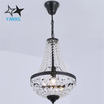 

Crystal Chandelier American Chandelier Restaurant Light Bedroom Corridor Bathroom Bar Cafe Decorative Lighting