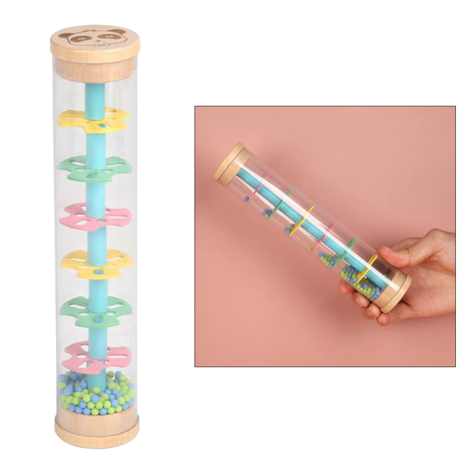 Montessori Rain Sound Tube Puzzle Rain Maker Developmental Kids Sensory Toys Montessori Rain Sound Tube Puzzle Rain Maker Developmental Kids Sensory Toys