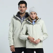 Три в одном термоуплотняющий плащ куртка волосы Рыболовные костюмы Альпинизм COUPLE'S тонкие модели дышащий износостойкий водонепроницаемый