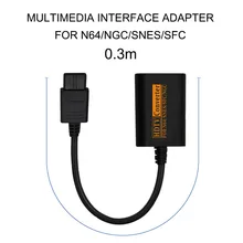 Aliexpress - 720P Switch Converter To HDTV Video Cable Convenient Splitter Game Console Conversion Game Accessories For N64 SNES NGC SFC