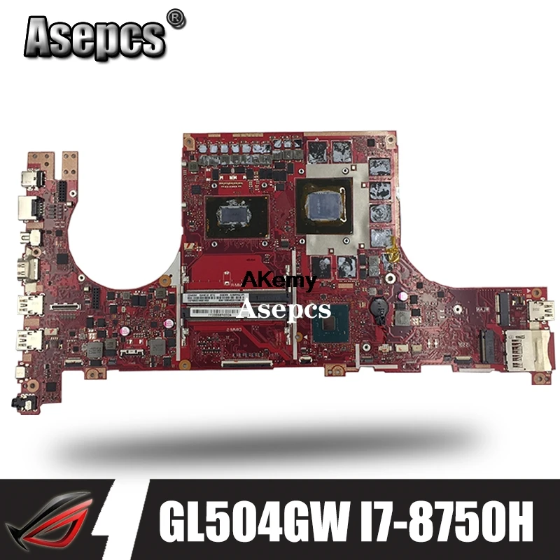 

GL504GW motherboard For ASUS ROG STRIX HERO II GL504GV GL504GW GL504 GL504GM GL504GS laptop motherboard RTX 2070 I7-8750H