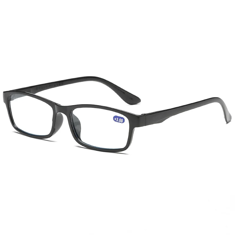 

Square Frame Splicing Color Anti-blue Light Reading Glasses Retro High Definition Presbyopia Eyeglasses Diopter 0 +1.0 To +4.0