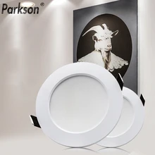 Светодиодный светильник, 18 Вт, 15 Вт, 12 Вт, 9 Вт, 7 Вт, точечный Светодиодный точечный светильник, 230 В, водонепроницаемый светильник, Круглый встраиваемый светильник