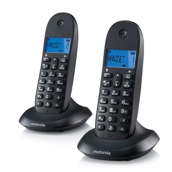 Беспроводной телефон Motorola C1002 (2 шт.) | Компьютеры и офис