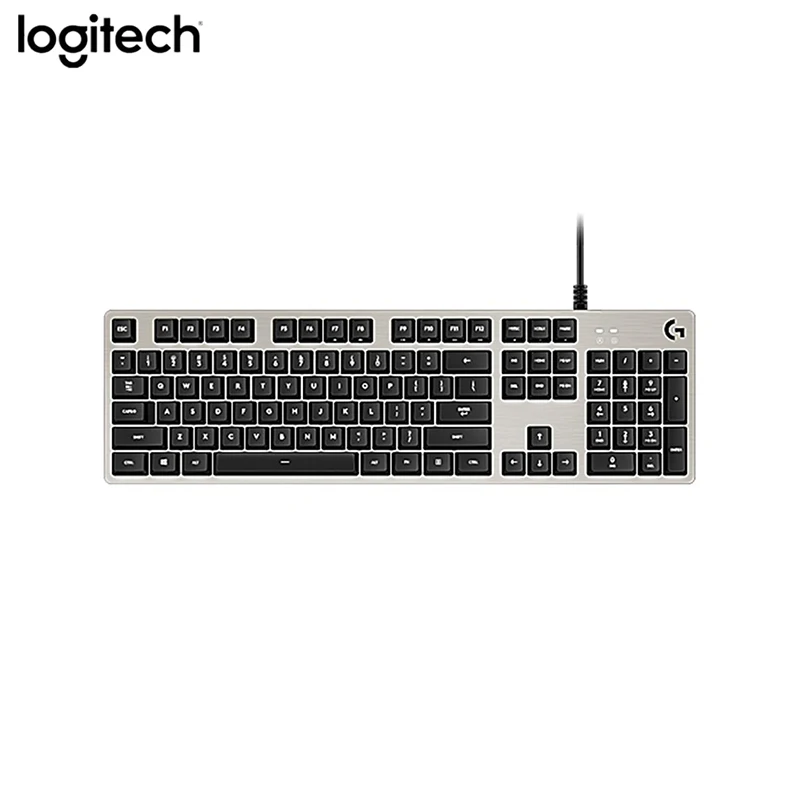 

Logitech G413 Wired Gaming Mechanical Keyboard 104 Keys Monochrome Backlight USB Interface For Professional Gamers
