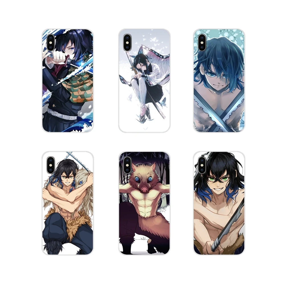 Inosuke Kimetsu For Xiaomi Redmi Note 3 4 5 6 7 8 Pro Mi Max Mix 2 2S Pocophone F1 Accessories Phone Cases Covers | Мобильные
