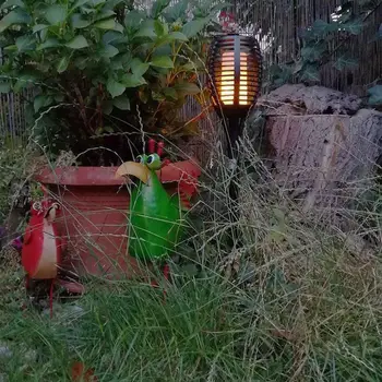 

12led Solar Lawn Light Garden Lights solar Flame Light Outdoor Garden Lawn Dwaterproof Water Street Light Torch Light Villa H3U5