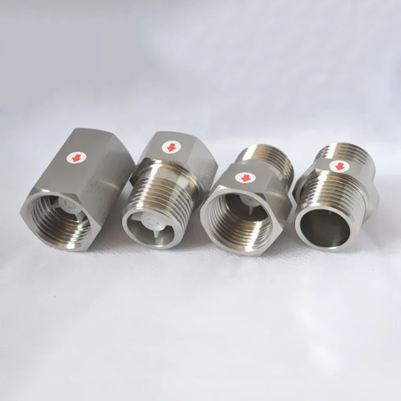

1/2" BSP Male Female Thread 304 Stainless Steel Check Valve One Way Non-return Valve For Water Tank Water Heater Toilet
