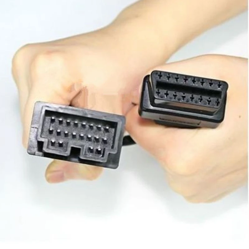 Высококачественный Диагностический кабель OBD 20 pin к OBD2 16pin автомобильный диагностический адаптер 20 pin для KIA 20pin OBD2 автомобильный разъем 10 шт./партия