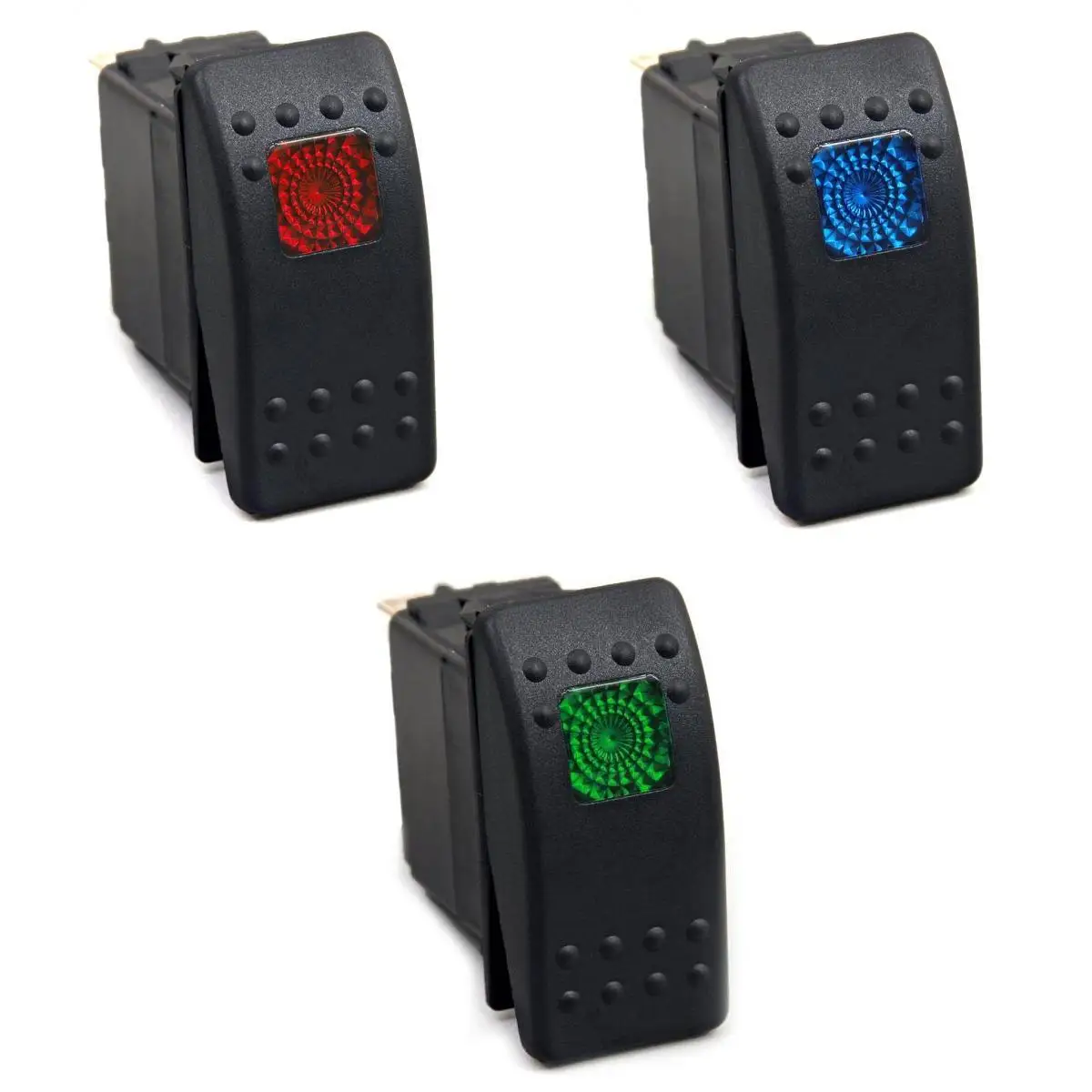 20A 12 V/10A 24V светодиодный светильник одноламповый перекидной переключатель 3 Pin Кнопка ВКЛ/ВЫКЛ кнопка