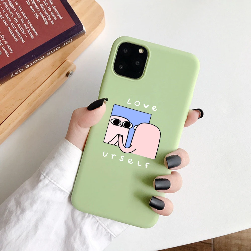 Чехлы для телефонов iphone 11 Pro мягкий чехол из ТПУ с принтом астронавта iPhone 7 8 Plus X XS