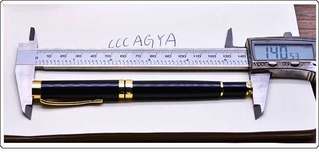 CCCAGYA A099 модная классическая металлическая гелевая ручка для обучения в офисе школьный канцелярский подарок ручка и отель бизнес пишущий шариковая ручка