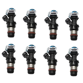 

Set Of 8 Fuel Injector Nozzles For 1999 - 2002 Chevrolet Pontiac 1999-2001 Oldsmobile 2.4L L4 17113580 17113602 25321369 M555
