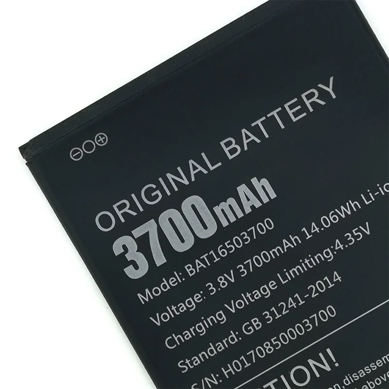 WISECOCO 10pcs New Original 3700mAh Battery BAT16503700 For DOOGEE X7 X7S X7 PRO High Quality Mobile Phone In Stock+ Track Code