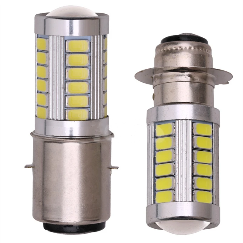 1 шт. H6 5630 светодиодный фары лампы 5630 33SMD светодиодный аксессуары фара мотоцикла фары противотуманная фара лампы